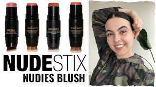 New Nudestix Nudies Matte Blush Swatches