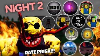 TODOS LOS EMBLEMAS, ACCESORIOS Y SKINS de RESIDENCE MASSACRE NIGHT 2 *EXPLICADO* | Roblox