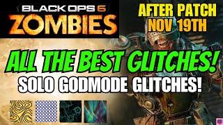 BLACK OPS 6 ZOMBIES - ALL WORKING GLITCHES AFTER PATCH (SOLO GODMODE GLITCH) BEST BO6 XP GLITCHES