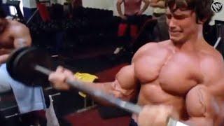 HEAVY ARM DAY WITH ARNOLD SCHWARZENEGGER - MY ARMS BLEW UP -  TIME TO GET PUMPED