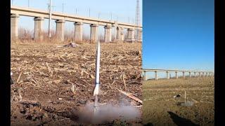 KNSU Model Rocket Launch模型火箭“鸽子四号丙”发射成功