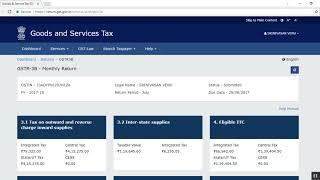 error during save please re try in gstr3b solved