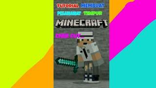 Minecraft Hack - Cara membuat pesawat tempur SHORTS