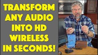 SendX Audio HD Wireless Audio Transmitter/Receiver System - DEMO & REVIEW