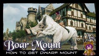 Archeage Unchained - How to get Boar mount