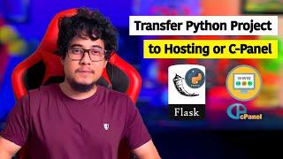 Most Easiest way to Deploy/Transfer Python App/Project in Hosting or Cpanel