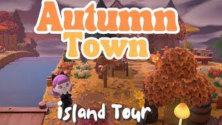 Autumn Fall Town Island Tour | Getting Inspo From My Old Islands | Animal Crossing New Horizons