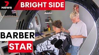 15-year-old Sydney barber Will Green goes viral on TikTok | 7NEWS