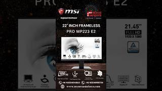 MSI PRO MP223 E2: Your Essential 21.45" Full HD Monitor for Efficient Work! #msi #offer