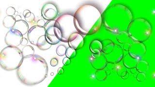 Green Screen Free Bubble Effects  [4K]  Free Download Link