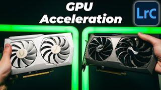 GPU Acceleration in Adobe Lightroom Classic - How much performance boost can you get?