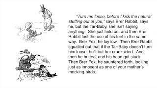 Brer Rabbit and the Brier Patch