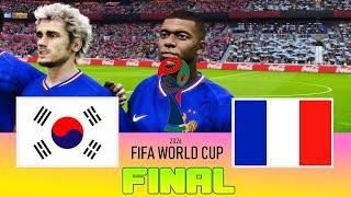 SOUTH KOREA vs FRANCE - Final FIFA World Cup 2026 | Full Match All Goals | Football Match