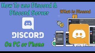 How To use Discord & Discord server in Mobile & Pc HIndi