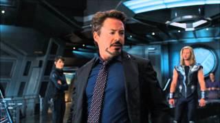 Avengers - That man is playing Galaga!