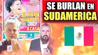  CRITICAS a MÉXICO en la PRENSA SUDAMERICANA y CENTROAMERICANA por FRACASO en Copa América