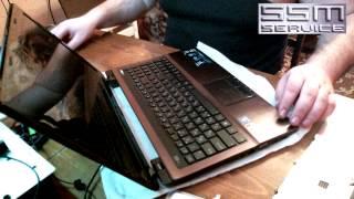 Как разбрать ноутбук Asus K53S