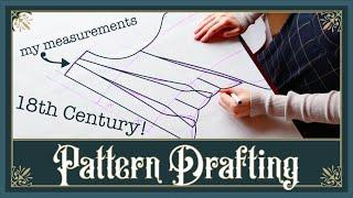 Secret Formula for Drafting 18th Century Stay, Bodice, & Jacket Patterns (to your own measurements)