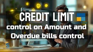 Tally Add-ons For Credit Limit control on amount and overdue bill control