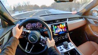 2021 Jaguar F-PACE P400 R-Dynamic S - POV Driving Impressions