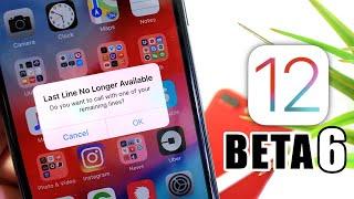 iOS 12 Beta 6 Dual Sim Card Support & More