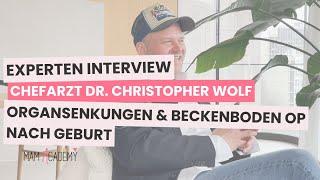 Organsenkungen und Beckenboden Operationen nach Geburt - Interview mit Dr. Christopher Wolf