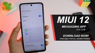 MIUI 12's New Messaging App | Install On Any Xiaomi Phone Without ROOT