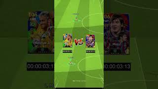 Neymar Vs Messi New Ambassador Card eFootballSpeed Challenge [Concept] #efootball2024 #efootball