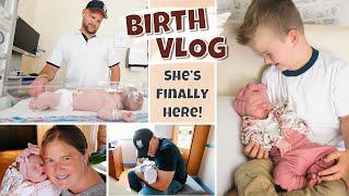 BIRTH VLOG: big brother meets his baby sister!!!!