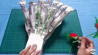 Tutorial Buket Snack by SamNi Craft