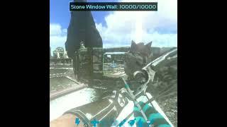 tame dire wolf lvl 1300 in ark mobile #shorts #ark_mobile #ark