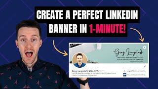 How to Create the Perfect LinkedIn Banner in 1 Minute (example)