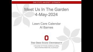 Meet Us in the Garden: Lawn Care Calendar