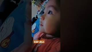 Lucu.. Baby Qila belajar bicara 