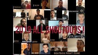 HIGHLIGHTS ALL SHOUTOUTS FOR BEATBOX FIGHT ZONE !