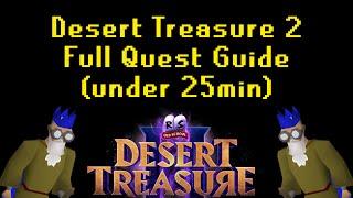 Desert Treasure 2 Quest Guide | Full Walkthrough Under 25min