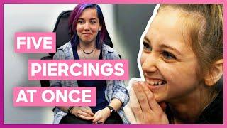 Shauna Rae Helps Riley With Nerves During Piercing Session | I Am Shauna Rae