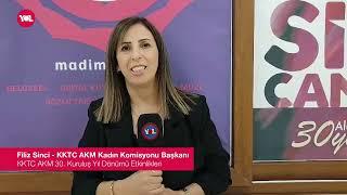 KKTC AKM Kadın Komisyonu Başkanı Filiz Sinci - KKTC AKM 30. Yıl Etkinlikleri