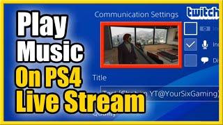 How to Play Music on PS4 Live Stream No Capture Card (Cheap and EASY!)