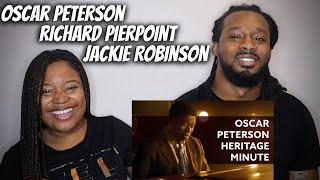 American Couple Reacts "Canada Heritage Minutes: Oscar Peterson, Richard Pierpont,Jackie Robinson"