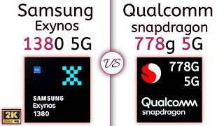 Exynos 1380 vs Snapdragon 778G – what's a better for Gaming !?