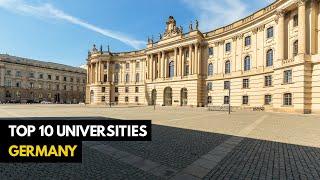 Top 10 Best Universities in GERMANY - 2024 College Rankings