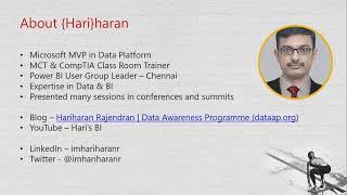 SAP BO to Power BI Migration – Approach & Best Practices by Hariharan Rajendran