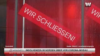 Insolvenzen über Vor-Corona-Niveau