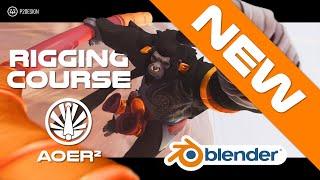 The art of effective rigging 2 in Blender - Course's presentation video