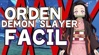 ORDEN PARA VER KIMETSU NO YAIBA ¡FÁCIL!  [2021]