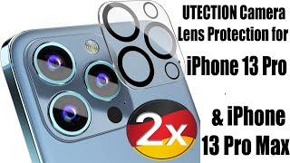 UTECTION Camera Lens Protection for iPhone 13 Pro & iPhone 13 Pro Max R25