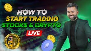 Mastering Stock and Crypto Trading: A Comprehensive Guide for Beginners Live!