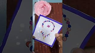 white paper Ramadan Mubarak card  | Ramadan special greeting card Ramadan card ideas | #shorts