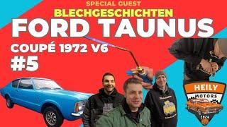 Ford Taunus  #5  Blechgeschichten zu Besuch  Schweißpunkte aufbohren, & Autogen-Brenner im Einsatz!